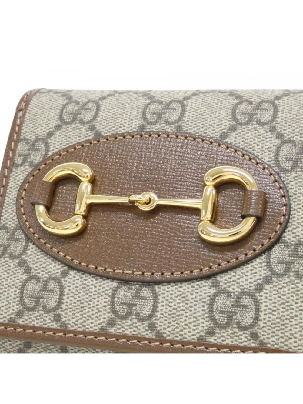 Gucci Horsebit Wallet Beige